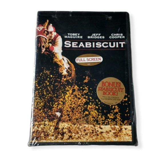 Seabiscuit An American Legend Full Screen DVD & Bonus Book (DVD, 2003) - Picture 1 of 2